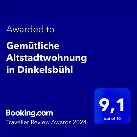 Gemuetliche Altstadtwohnung In Dinkelsbühl
