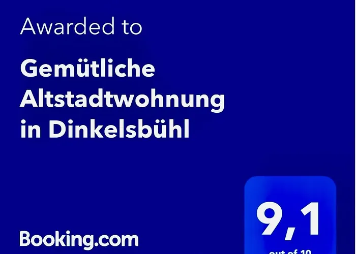 Gemuetliche Altstadtwohnung In Dinkelsbühl